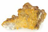 Lustrous Calcite Cluster with Hematite - China #323432-2